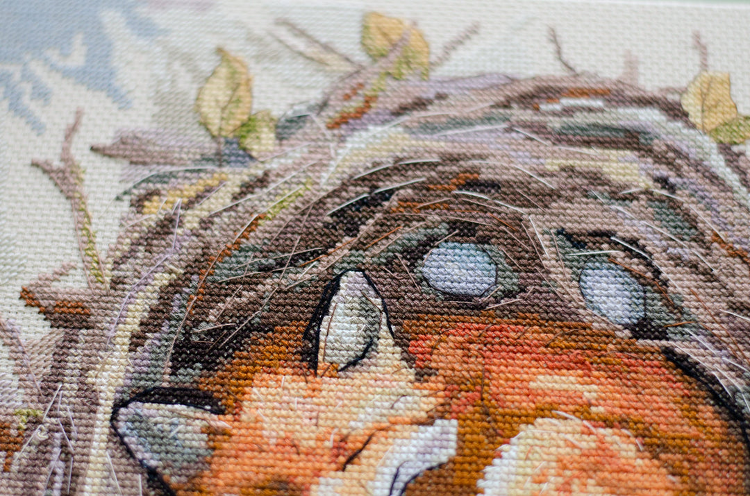 Cross-stitch kit - Protector of a foreign home AH-264