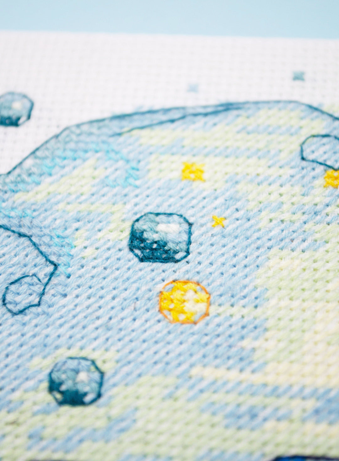 Cross-stitch kit - Water`s Shimmer AH-272