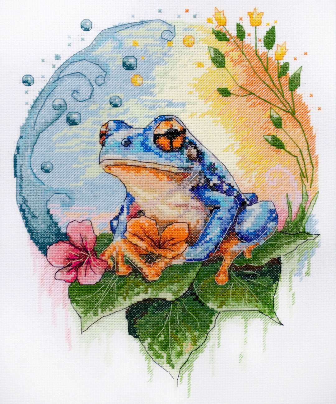 Cross-stitch kit - Water`s Shimmer AH-272