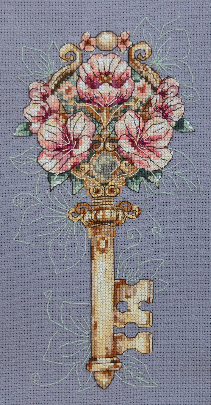 Cross-stitch kit - Key to Feelings AH-275