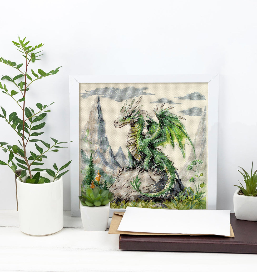 Cross-stitch kit - Lord of the mountain AH-279