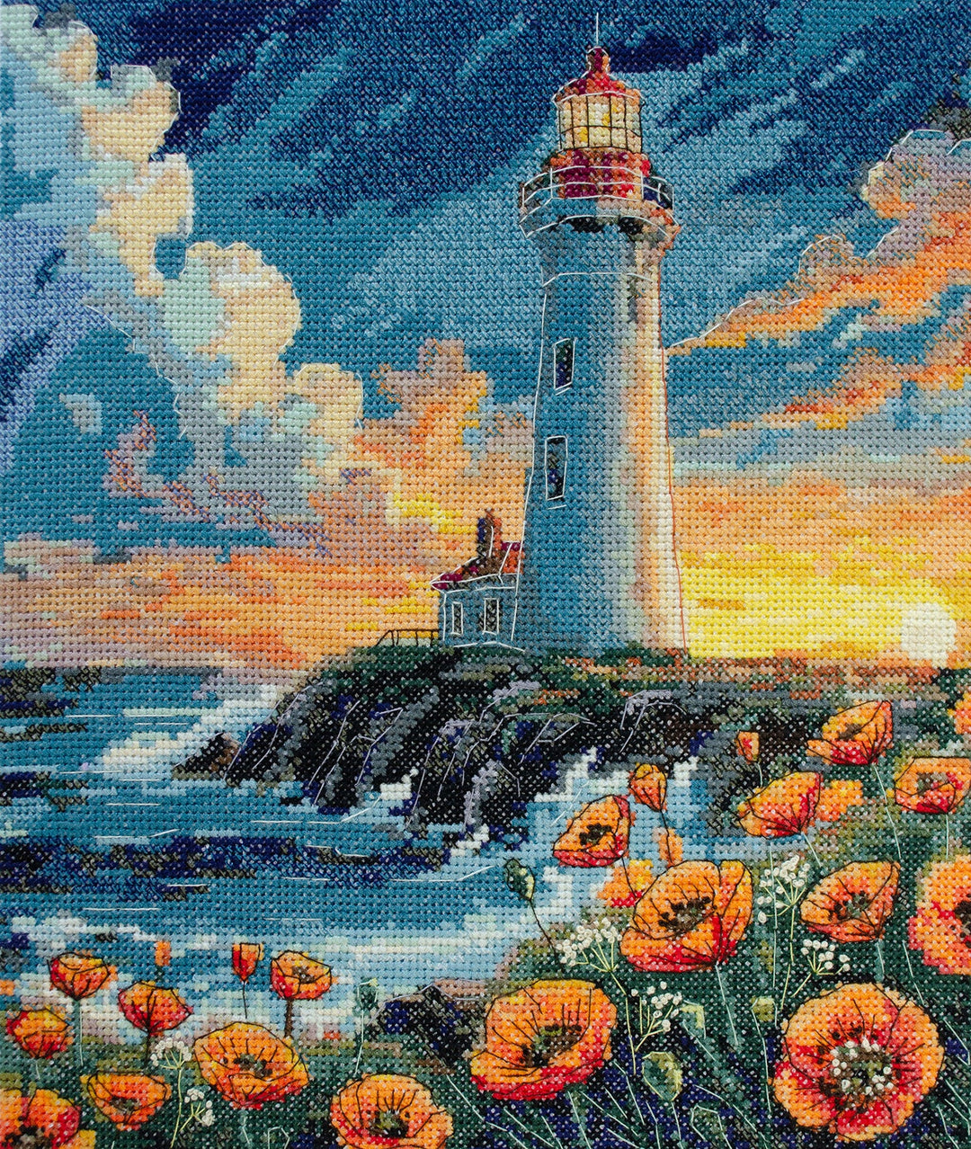 Silence Has Color Counted Cross-Stitch Kit by Abris Art AH-295