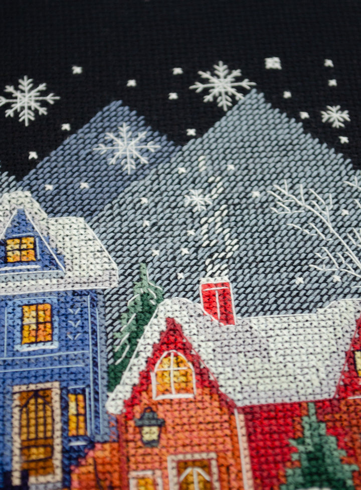 The Night Before Christmas Counted Cross-Stitch Kit by Abris Art AH-302