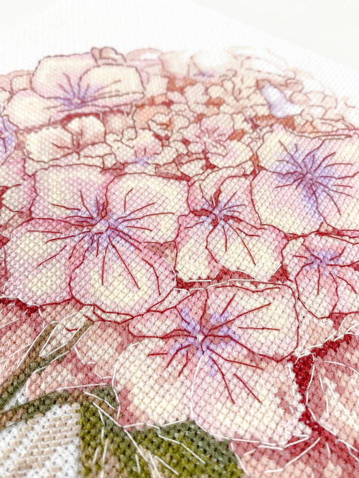 A Fragile Bloom Counted Cross-Stitch Kit by Abris Art AH-309