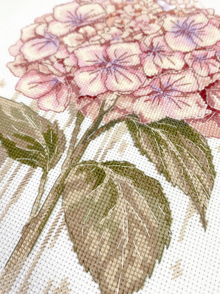 A Fragile Bloom Counted Cross-Stitch Kit by Abris Art AH-309