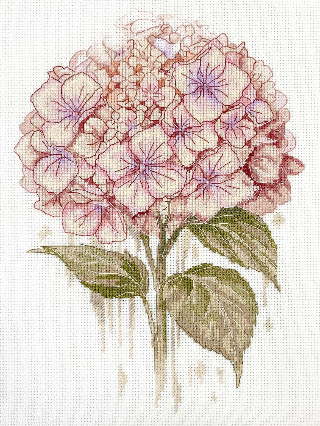 A Fragile Bloom Counted Cross-Stitch Kit by Abris Art AH-309