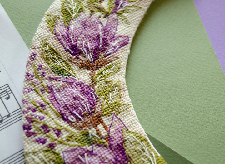 Counted Cross stitch kit - Collar Exquisite Inspiration