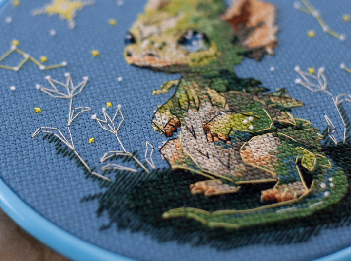 Cross-stitch kit - The Star Lighter AHM-087