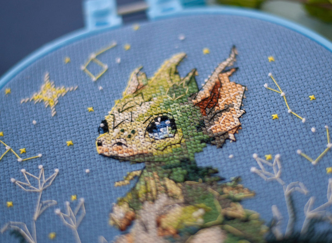 Cross-stitch kit - The Star Lighter AHM-087