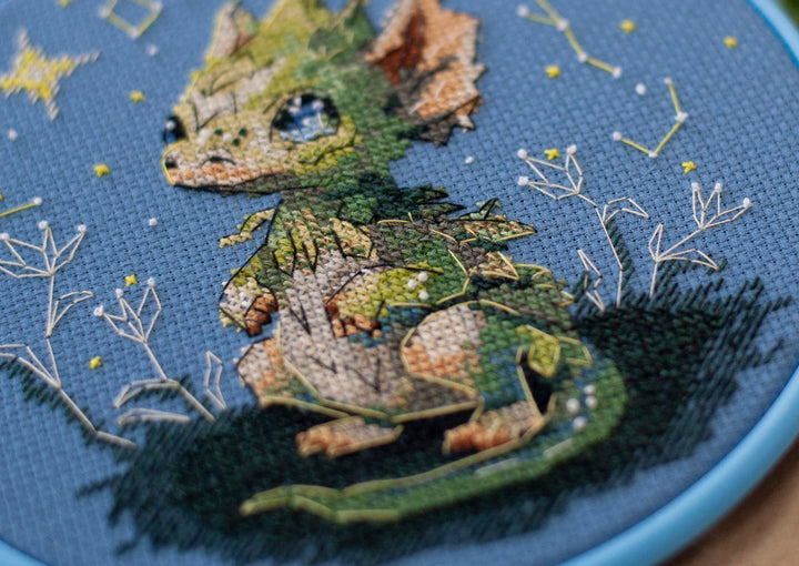 Cross-stitch kit - The Star Lighter AHM-087