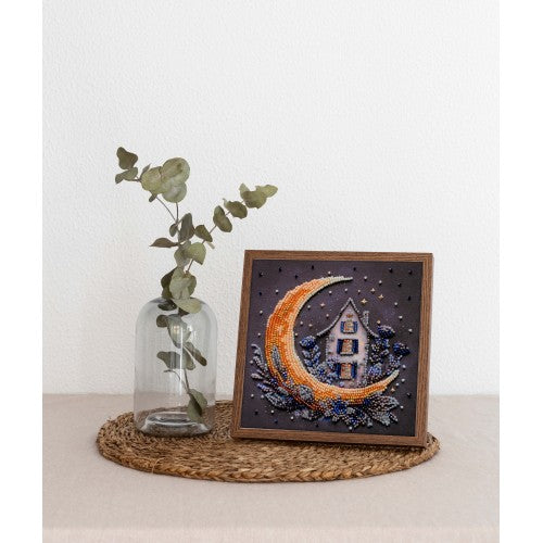 Mini Bead embroidery kit - The magic of the night sky