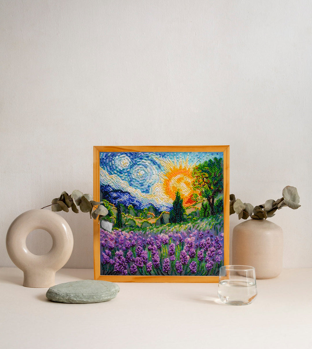 Mid-sized Bead Embroidery kit - Summer memories