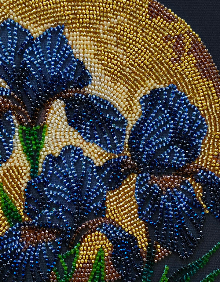 Dancing in Golden Light Mid-Sized Bead Embroidery Kit by Abris Art AMB-126
