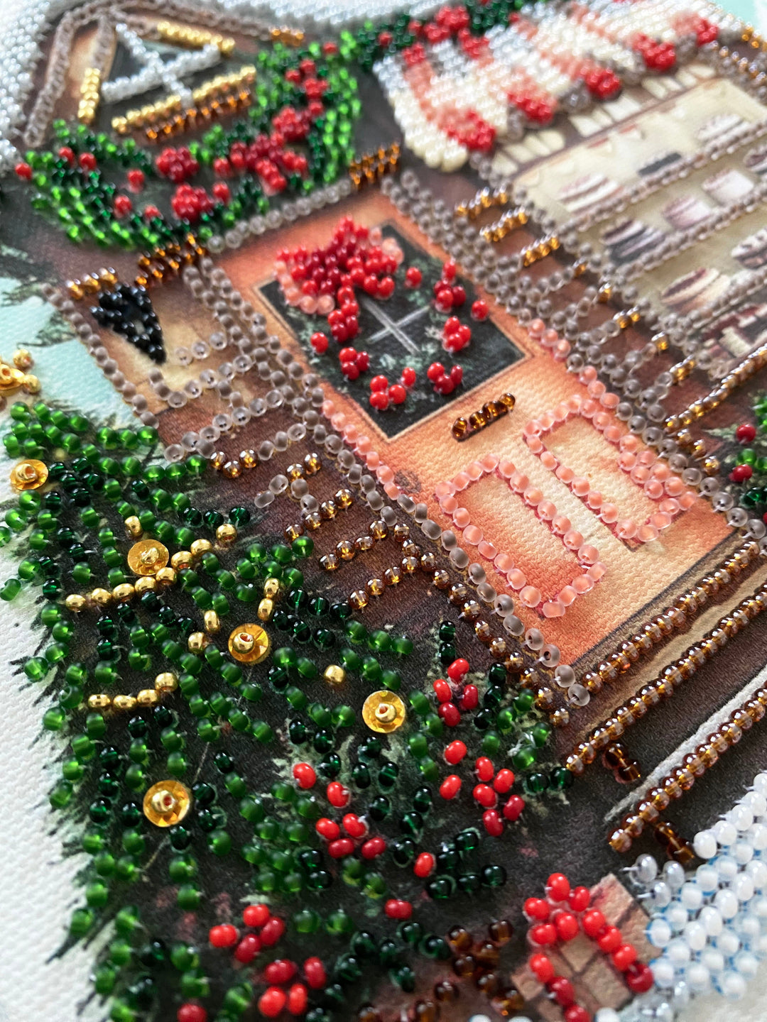 Time to Celebrate Mid-Sized Bead Embroidery Kit by Abris Art AMB-127