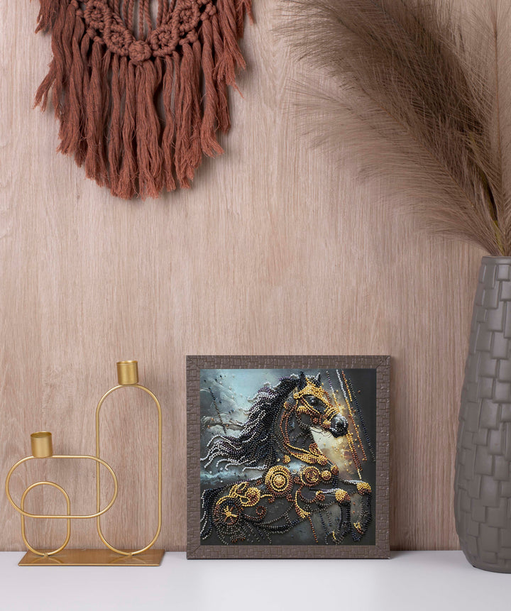 Thunder of Darkness Mid-Sized Bead Embroidery Kit by Abris Art AMB-129