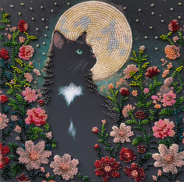 CanaAA T Sleep Mid-Sized Bead Embroidery Kit by Abris Art AMB-136