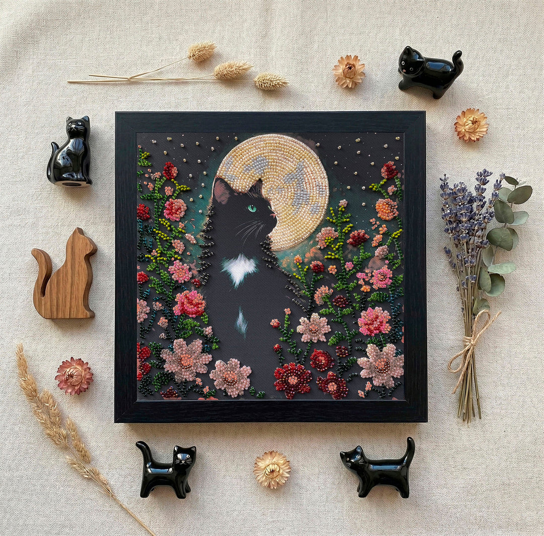 CanaAA T Sleep Mid-Sized Bead Embroidery Kit by Abris Art AMB-136