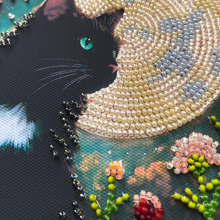 CanaAA T Sleep Mid-Sized Bead Embroidery Kit by Abris Art AMB-136