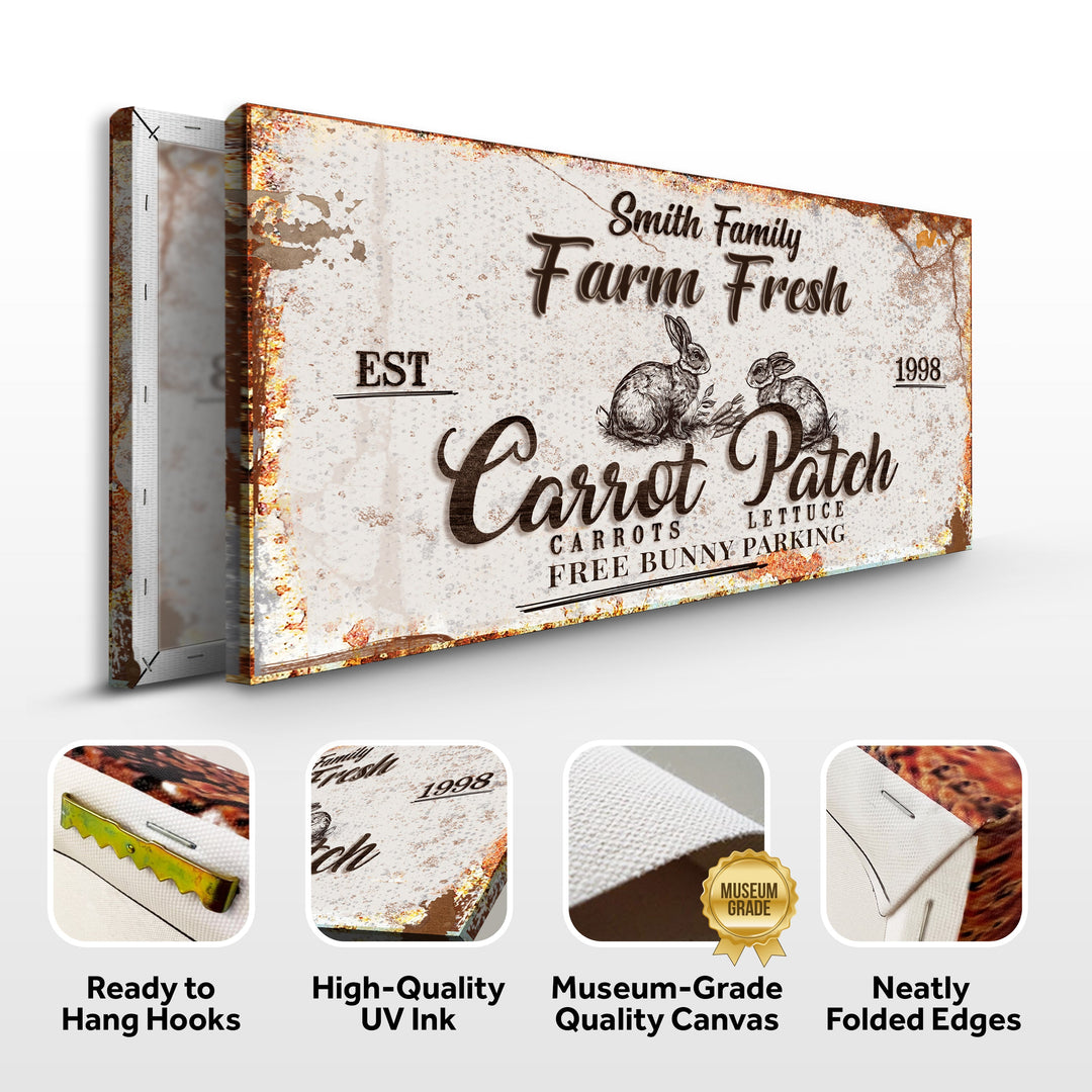 Carrot Patch Easter Sign IV