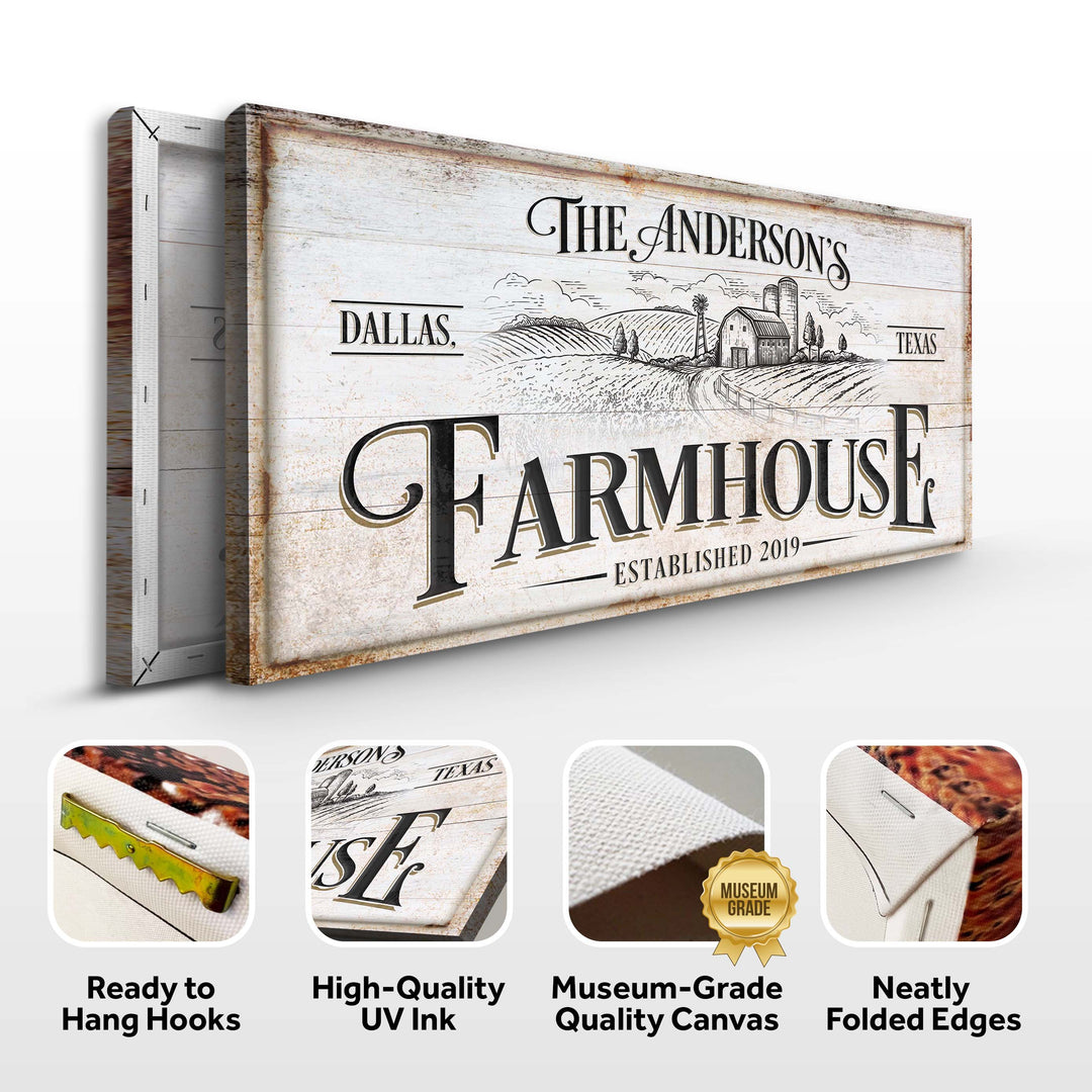 Personalized Farmhouse Sign