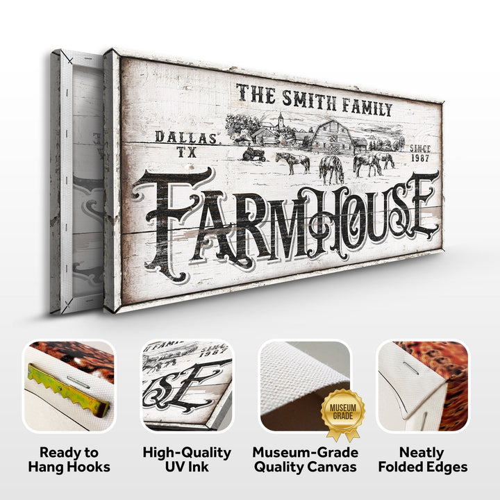Personalized Farmhouse Sign IV