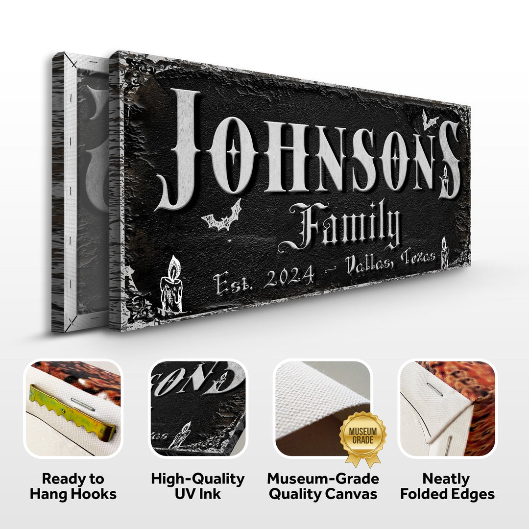 Personalized Gothic Sign V