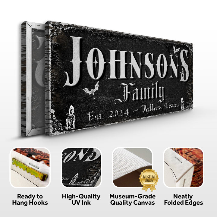 Personalized Gothic Sign V