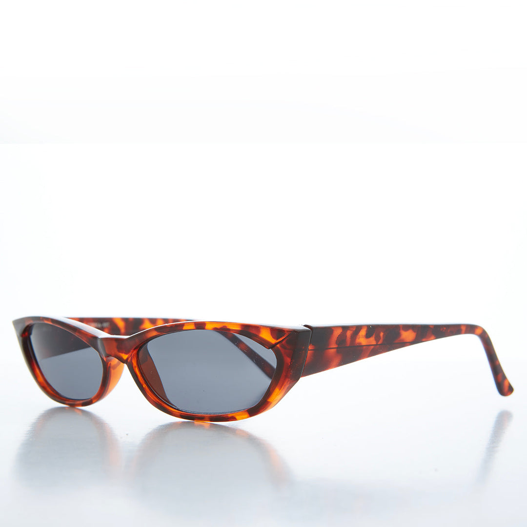 90s Edgy Slim Vintage Sunglasses - Anton