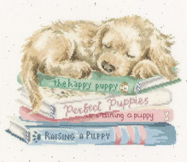 A Pup's Life Counted Cross Stitch Kit by Bothy Threads XHD153