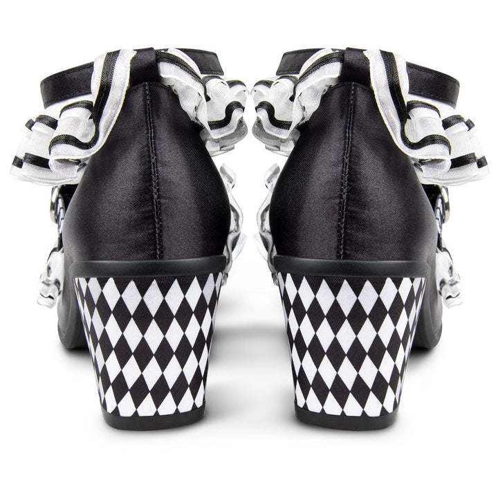 Chocolaticas® Mid Heels Arlequin Women's Mary Jane Pump