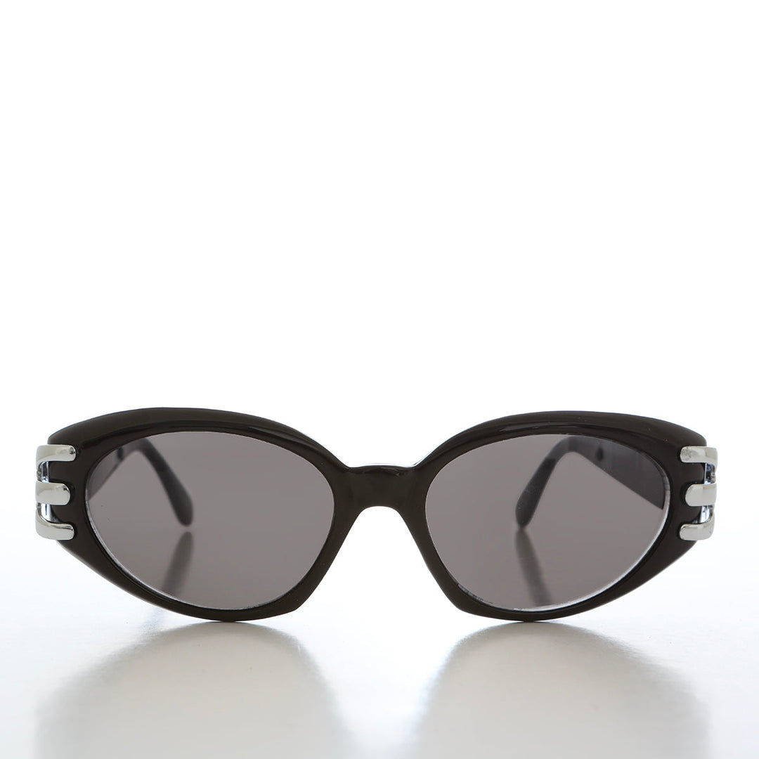Embellished 90s Cat Eye Vintage Sunglasses - Asa