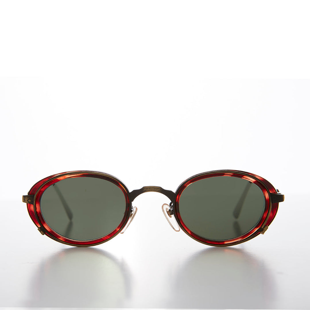 Oval 90s Vintage Sunglass - Atomic