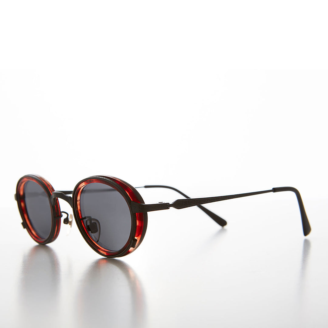 Oval 90s Vintage Sunglass - Atomic