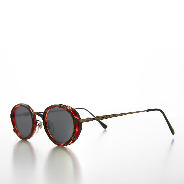 Oval 90s Vintage Sunglass - Atomic