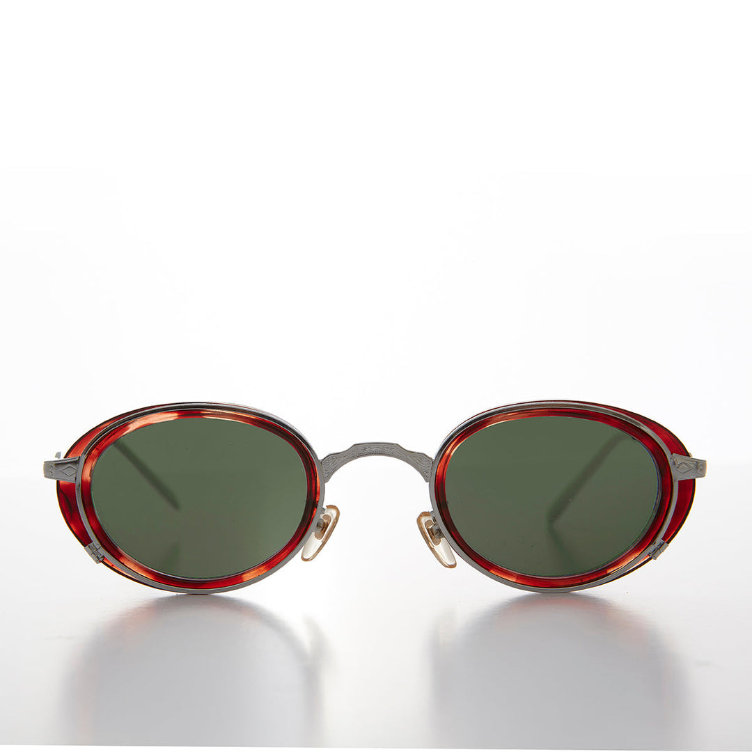 Oval 90s Vintage Sunglass - Atomic