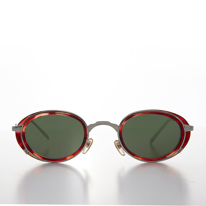 Oval 90s Vintage Sunglass - Atomic