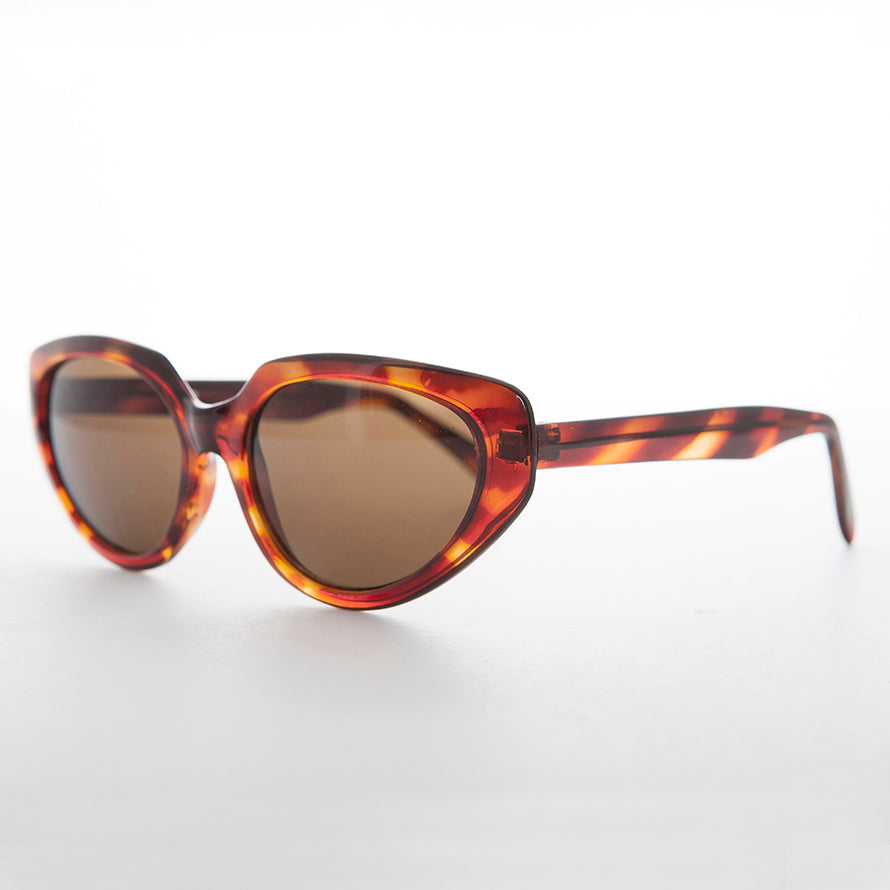 Women's Oversized Cat Eye Vintage Sunglasses - Ava