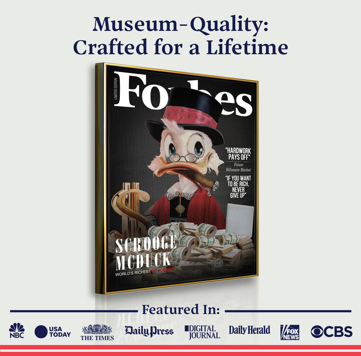 Personalized Billionaire Forbes Sign