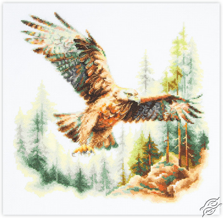 Above the World Counted Cross Stitch Kit by Magic Needle 70-48