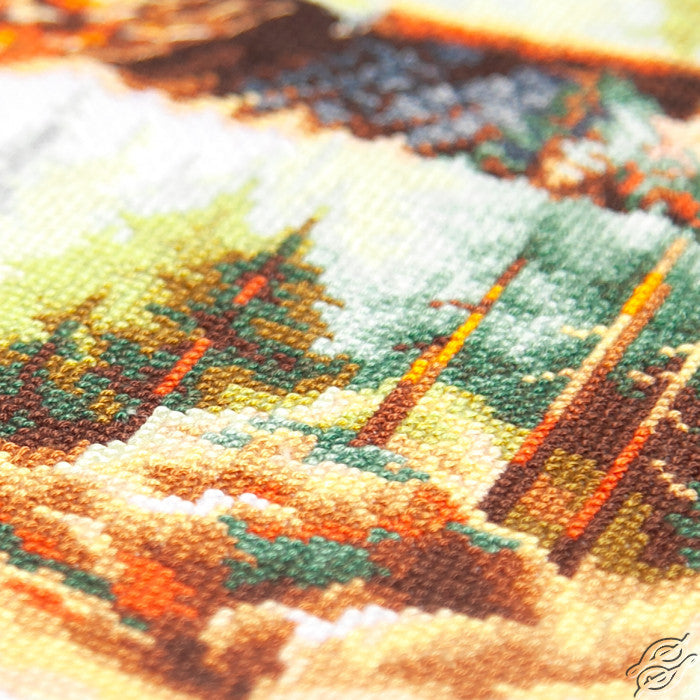 Above the World Counted Cross Stitch Kit by Magic Needle 70-48
