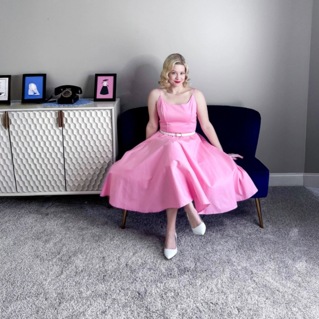 Peggy Retro-Inspired Full Circle Dress