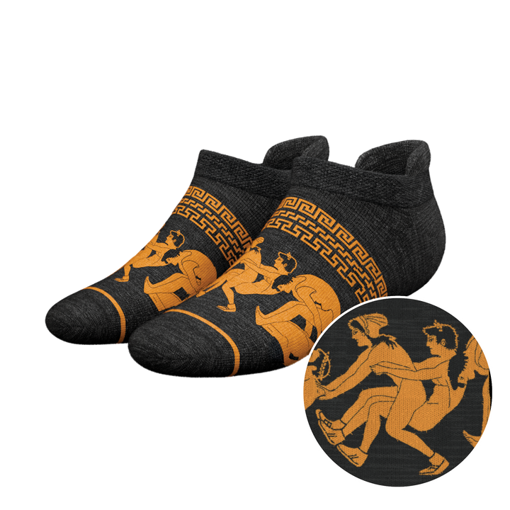 The Ancient Twister | Vase Heel Hammock™ Ankle Socks