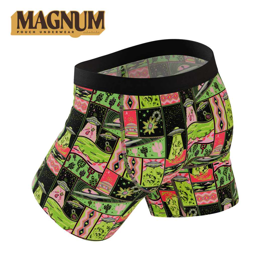 The Area 51 | Retro-Futuristic Alien Ball Hammock® Magnum Big Pouch Underwear