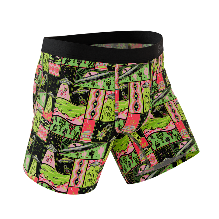 The Area 51 | Retro-Futuristic Alien Ball Hammock® Pouch Underwear