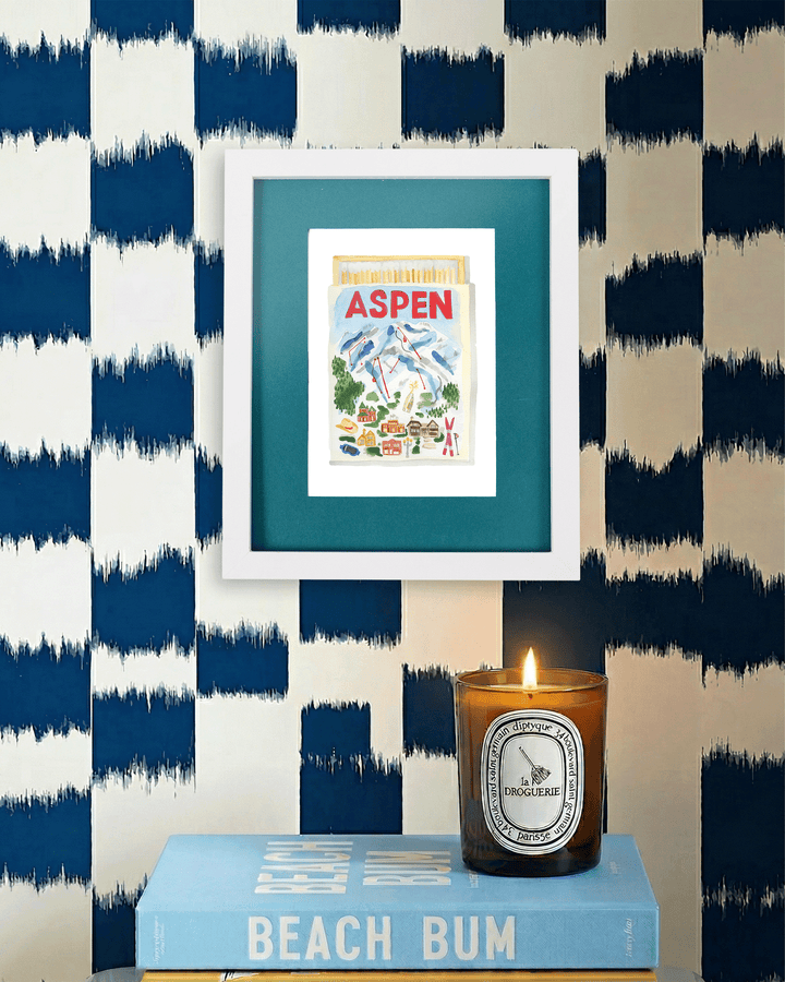 Aspen Matchbook Art Print