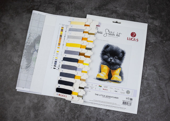 The Little Adventurer B1420L Counted Cross-Stitch Kit