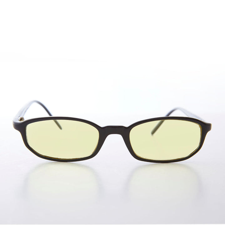Small Rectangle Tinted Lens Sunglasses - Bard