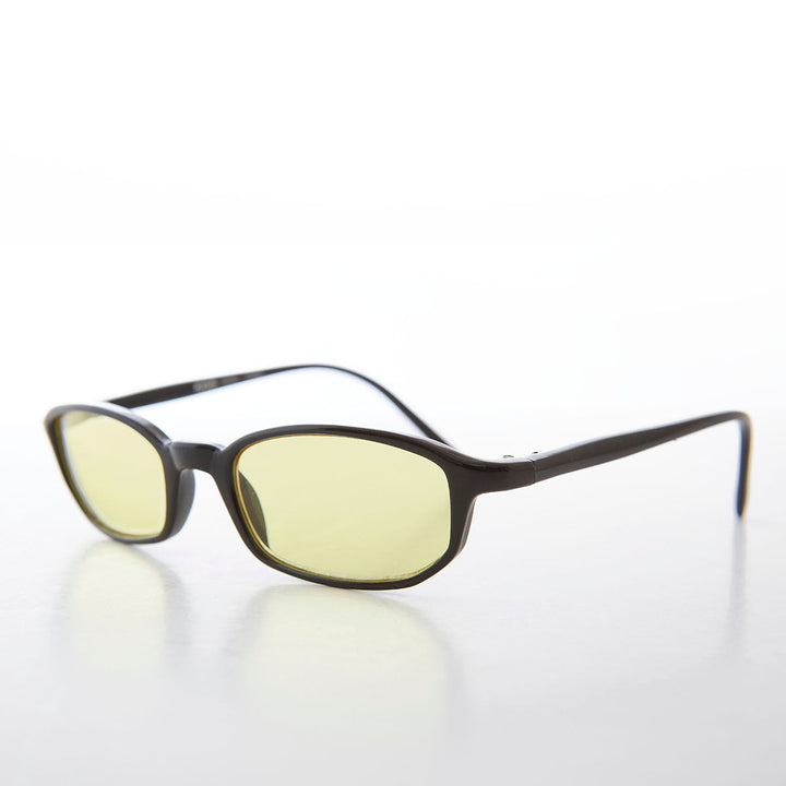 Small Rectangle Tinted Lens Sunglasses - Bard