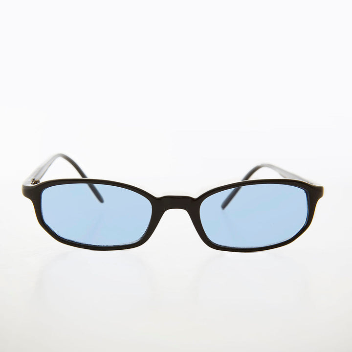 Small Rectangle Tinted Lens Sunglasses - Bard