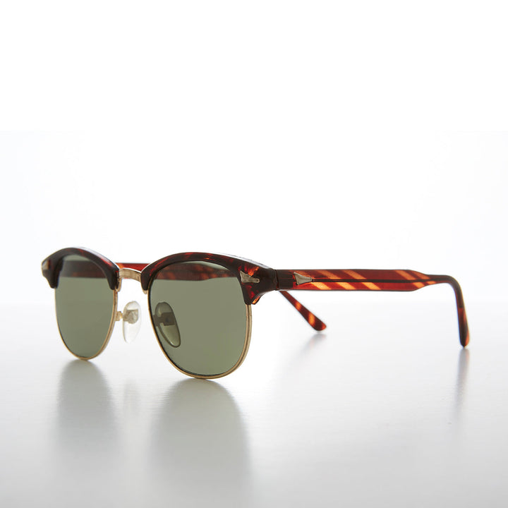 Classic Hipster Vintage 80s Retro Sunglasses - Basil